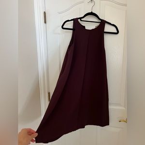 Wilfred Le Fou Trompette Dress - XS, wine color